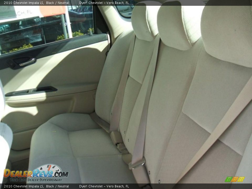 2010 Chevrolet Impala LS Black / Neutral Photo #8