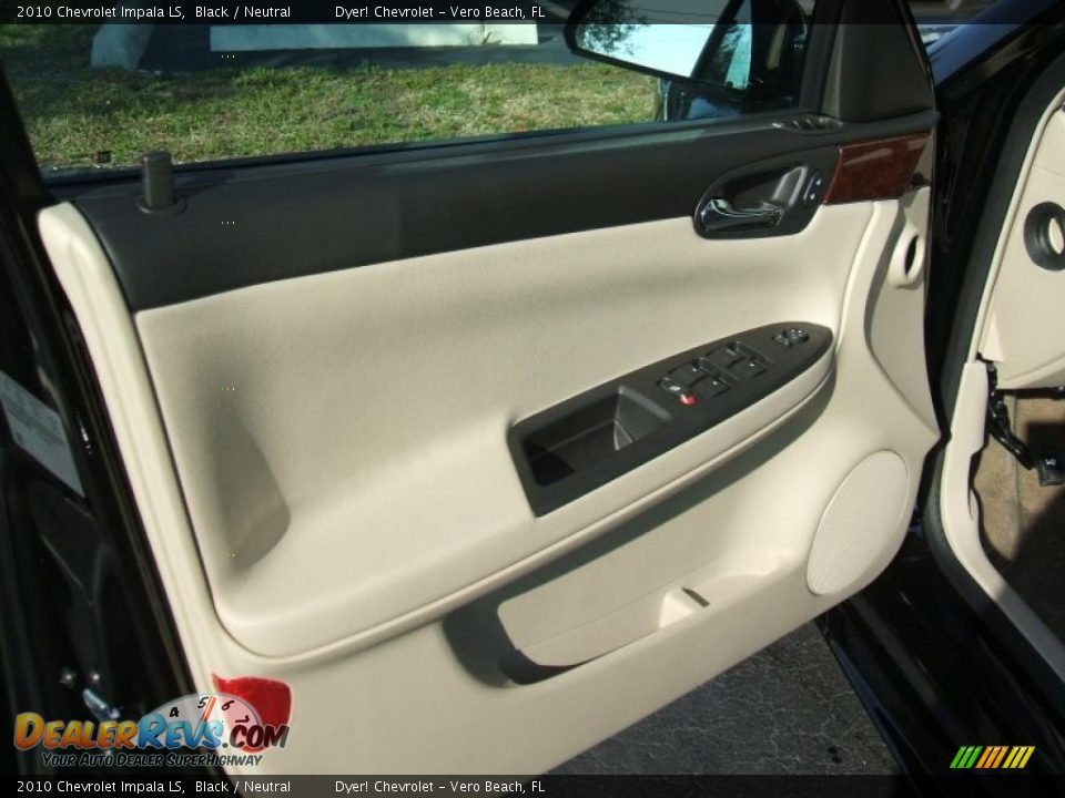 2010 Chevrolet Impala LS Black / Neutral Photo #9