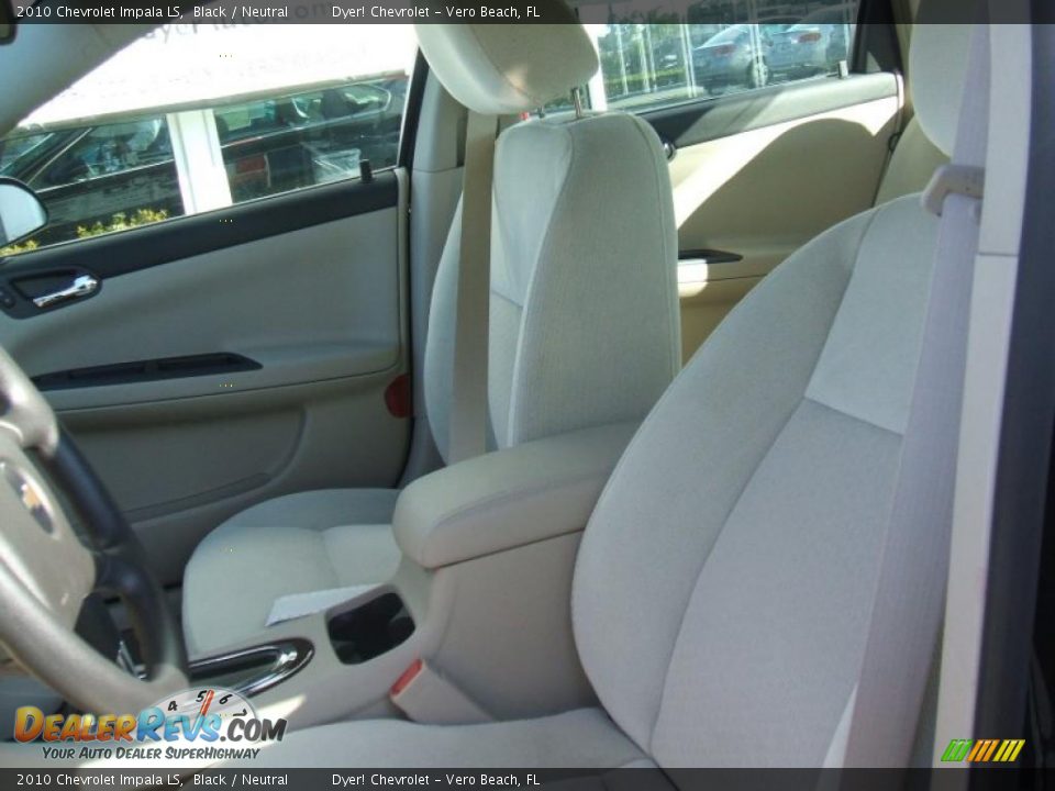 2010 Chevrolet Impala LS Black / Neutral Photo #10