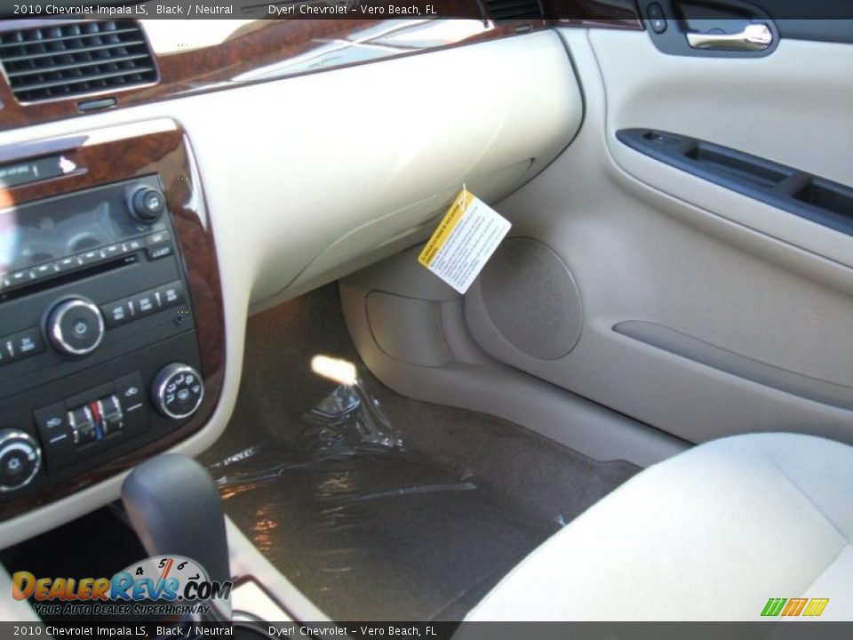 2010 Chevrolet Impala LS Black / Neutral Photo #12