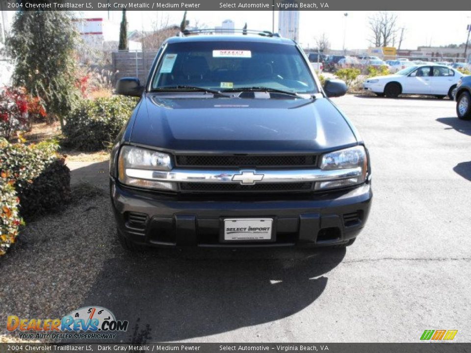 2004 Chevrolet TrailBlazer LS Dark Gray Metallic / Medium Pewter Photo #3