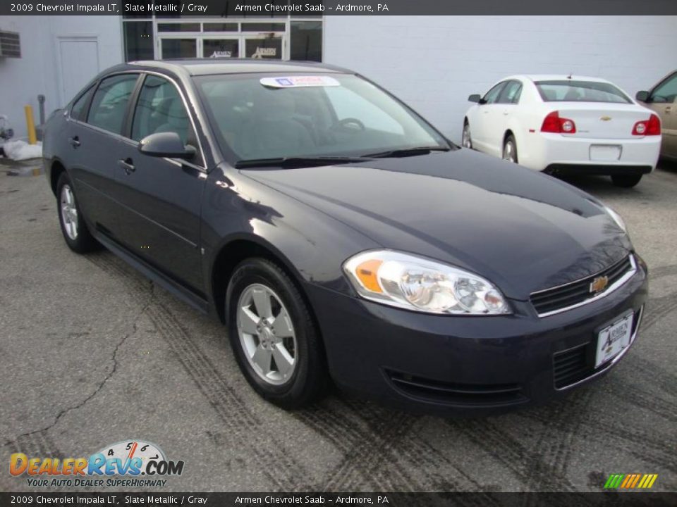 2009 Chevrolet Impala LT Slate Metallic / Gray Photo #4