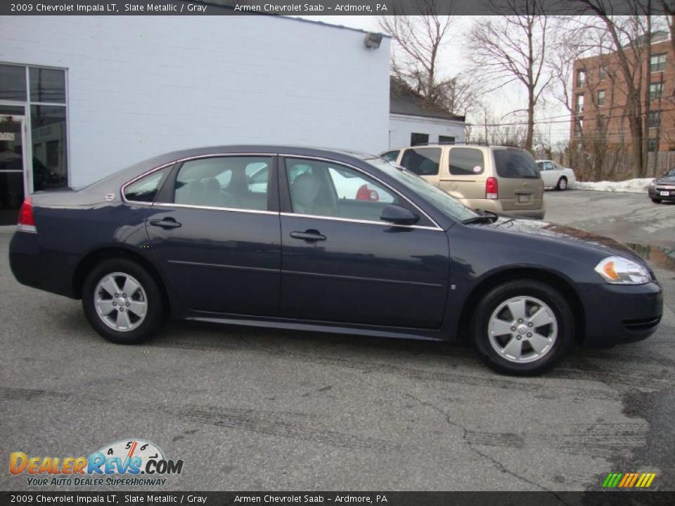 2009 Chevrolet Impala LT Slate Metallic / Gray Photo #5