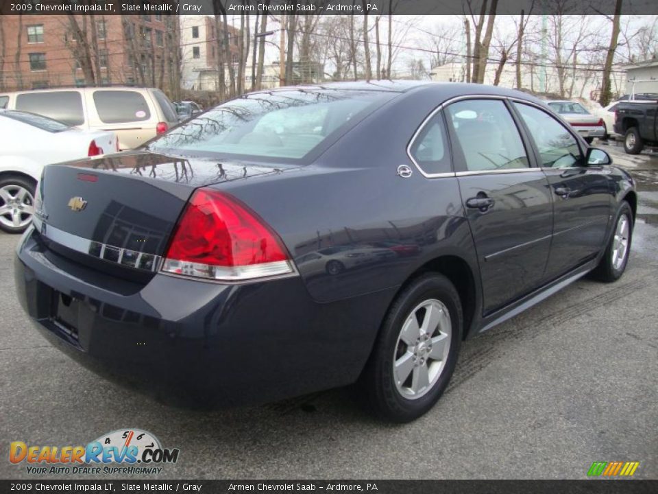 2009 Chevrolet Impala LT Slate Metallic / Gray Photo #6