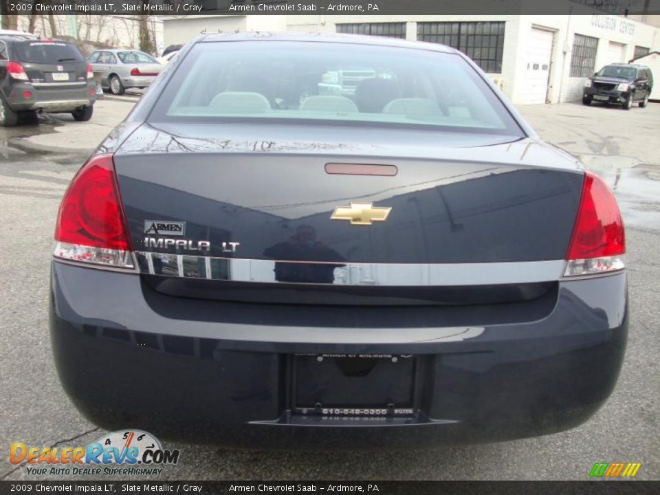 2009 Chevrolet Impala LT Slate Metallic / Gray Photo #7