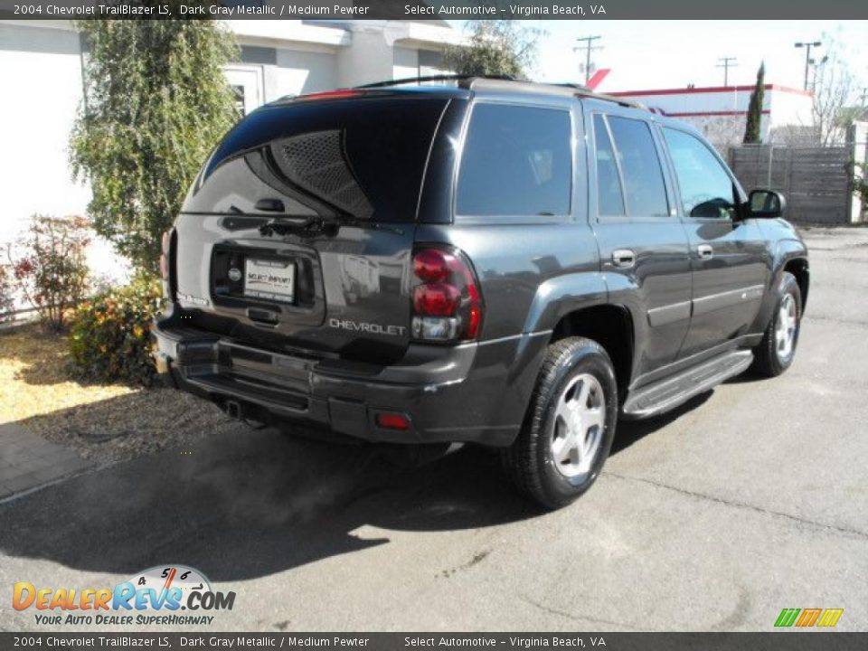 2004 Chevrolet TrailBlazer LS Dark Gray Metallic / Medium Pewter Photo #7