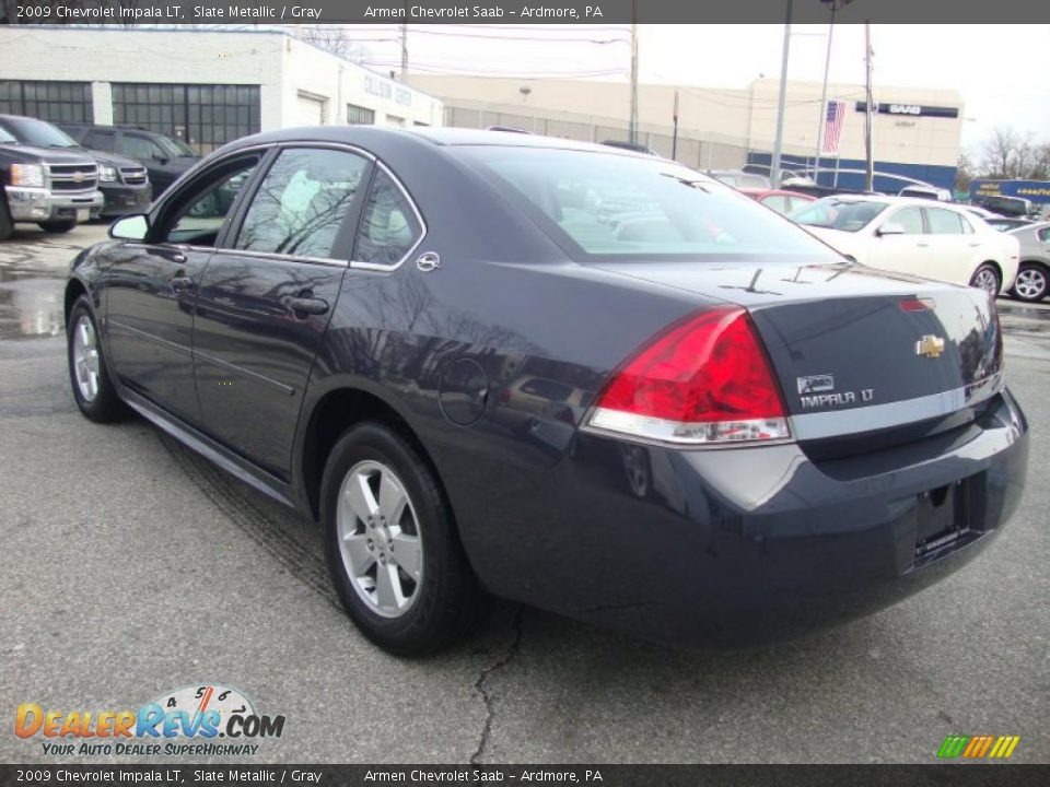 2009 Chevrolet Impala LT Slate Metallic / Gray Photo #8
