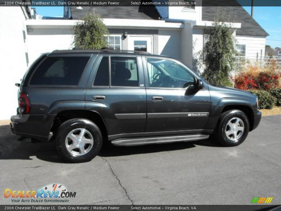 2004 Chevrolet TrailBlazer LS Dark Gray Metallic / Medium Pewter Photo #8