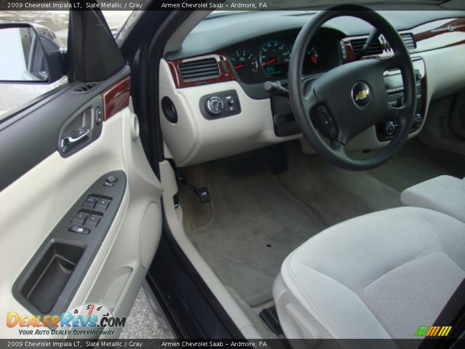 2009 Chevrolet Impala LT Slate Metallic / Gray Photo #11