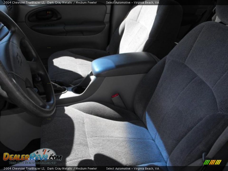 2004 Chevrolet TrailBlazer LS Dark Gray Metallic / Medium Pewter Photo #12