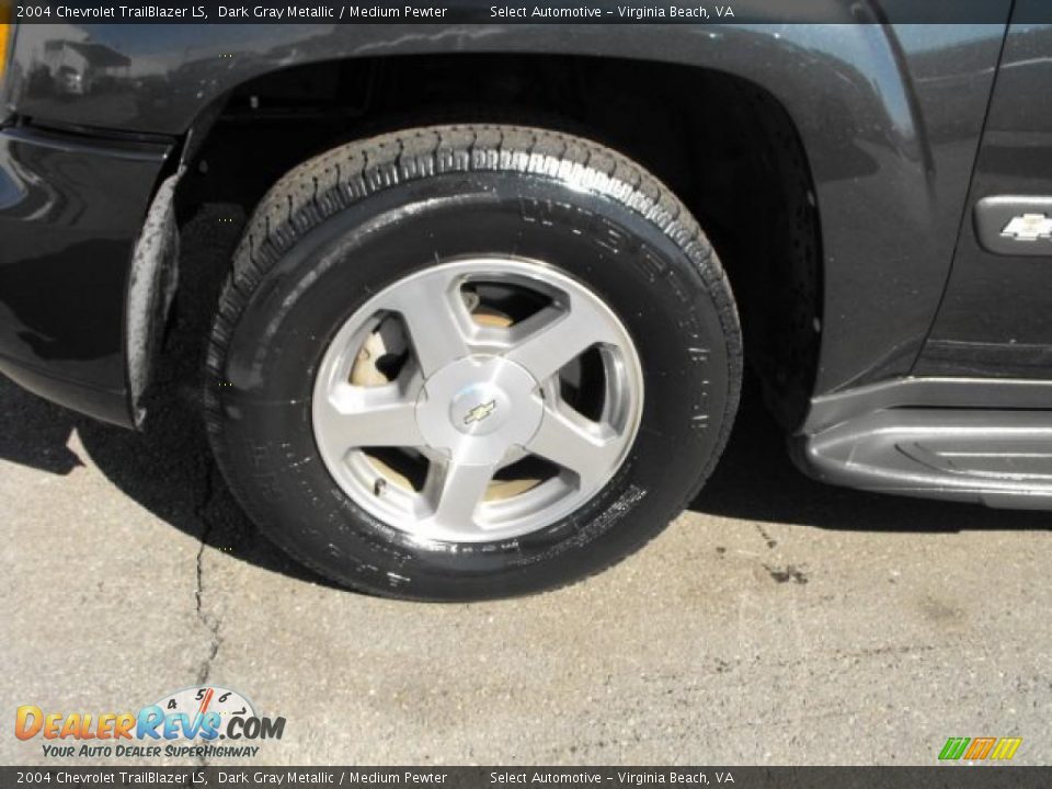 2004 Chevrolet TrailBlazer LS Dark Gray Metallic / Medium Pewter Photo #20