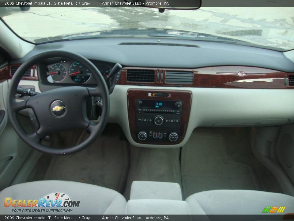 2009 Chevrolet Impala LT Slate Metallic / Gray Photo #23