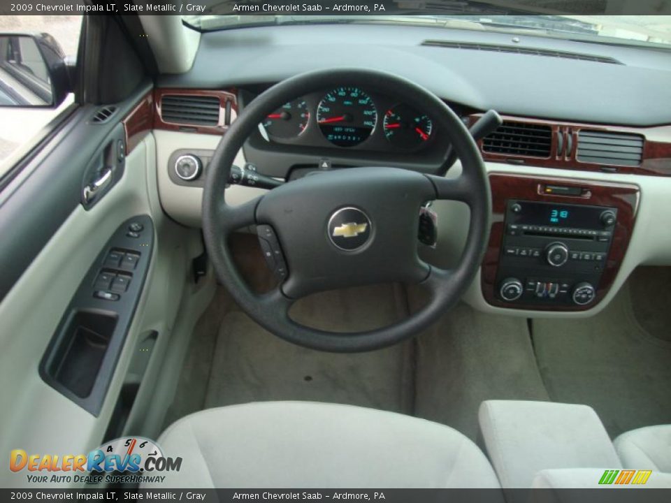 2009 Chevrolet Impala LT Slate Metallic / Gray Photo #24