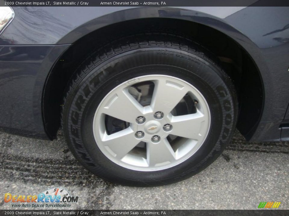 2009 Chevrolet Impala LT Slate Metallic / Gray Photo #25