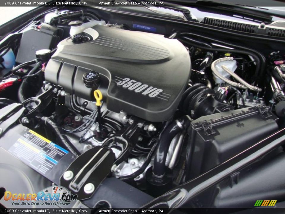 2009 Chevrolet Impala LT Slate Metallic / Gray Photo #28