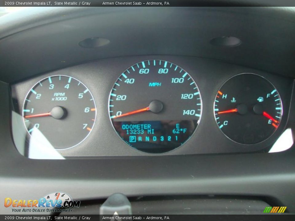 2009 Chevrolet Impala LT Slate Metallic / Gray Photo #31