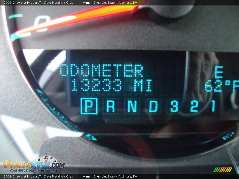 2009 Chevrolet Impala LT Slate Metallic / Gray Photo #32