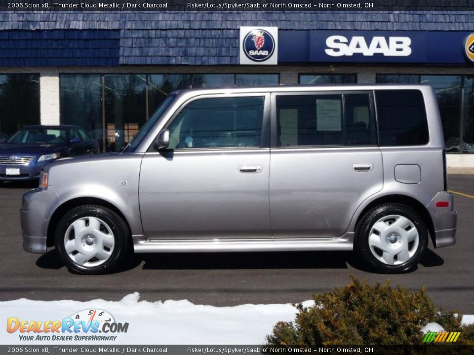 2006 Scion xB Thunder Cloud Metallic / Dark Charcoal Photo #1