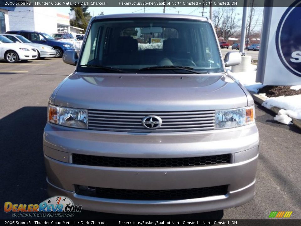 2006 Scion xB Thunder Cloud Metallic / Dark Charcoal Photo #3