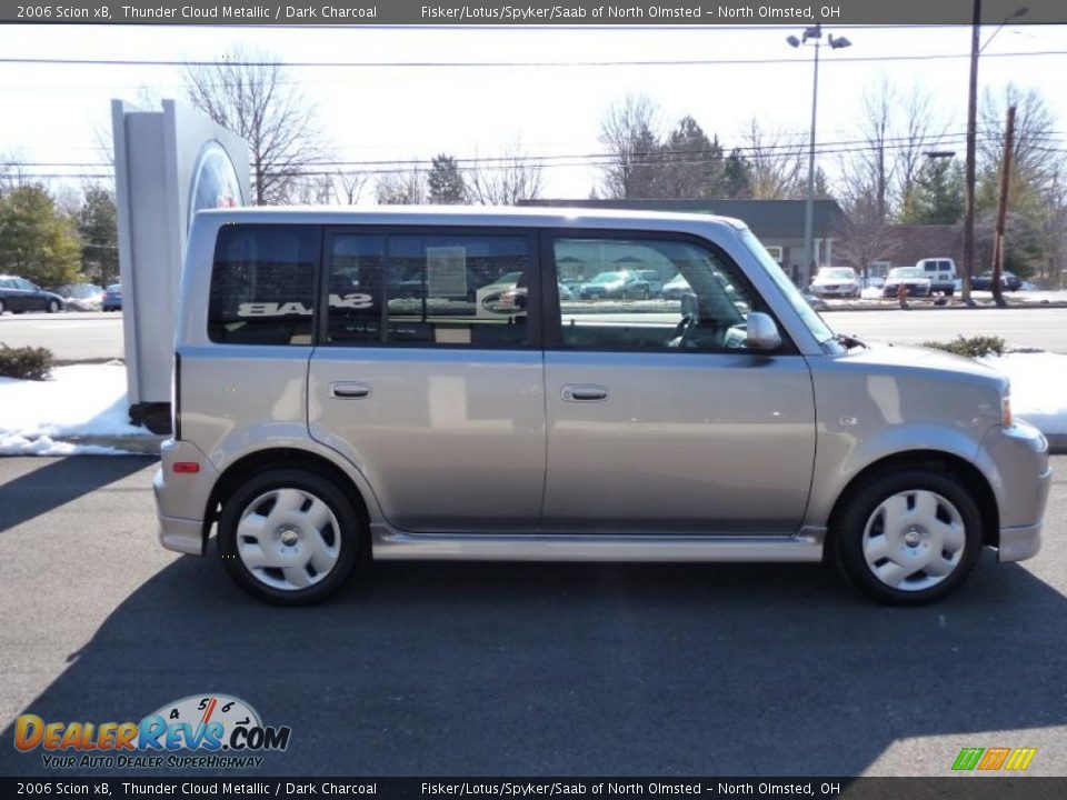 2006 Scion xB Thunder Cloud Metallic / Dark Charcoal Photo #5