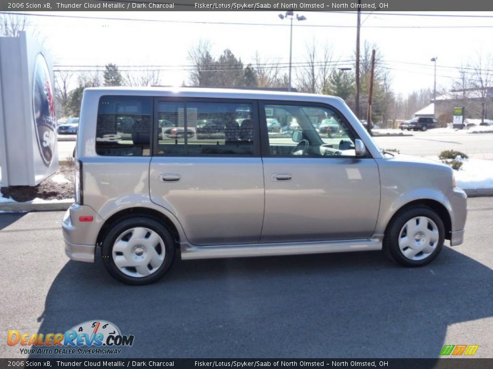 2006 Scion xB Thunder Cloud Metallic / Dark Charcoal Photo #6