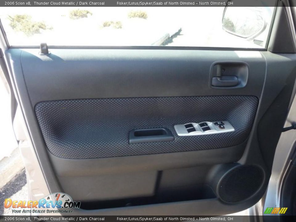 2006 Scion xB Thunder Cloud Metallic / Dark Charcoal Photo #9