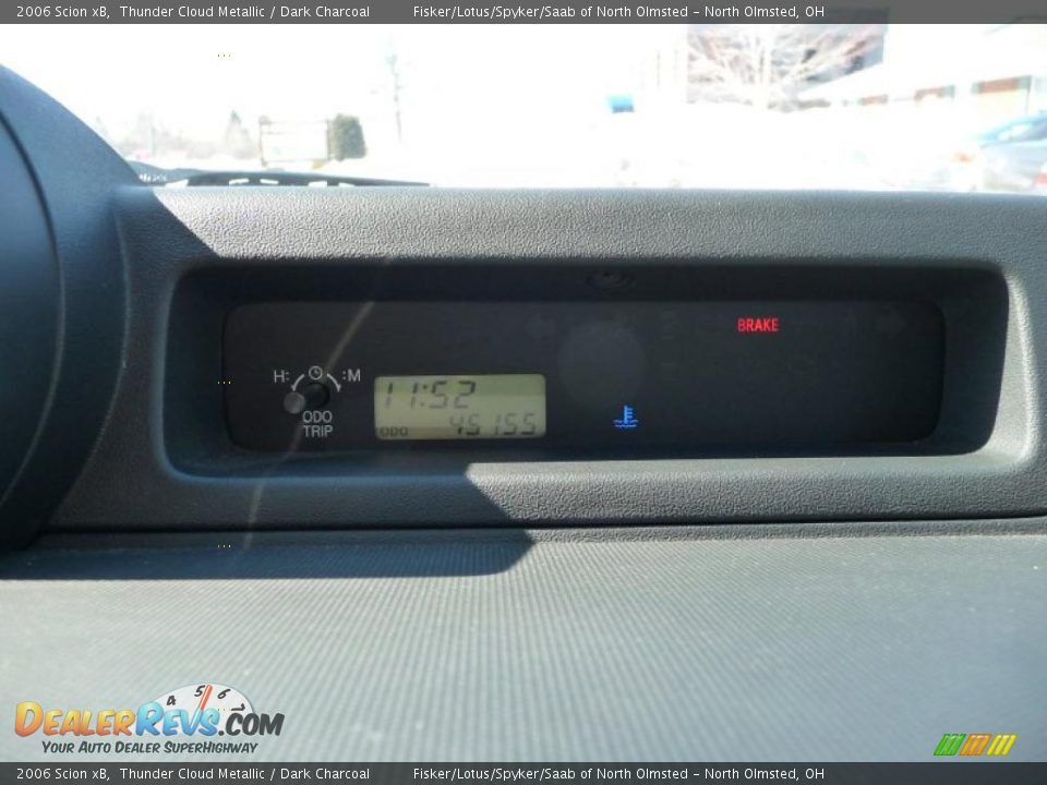 2006 Scion xB Thunder Cloud Metallic / Dark Charcoal Photo #14
