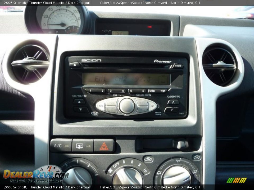 2006 Scion xB Thunder Cloud Metallic / Dark Charcoal Photo #15