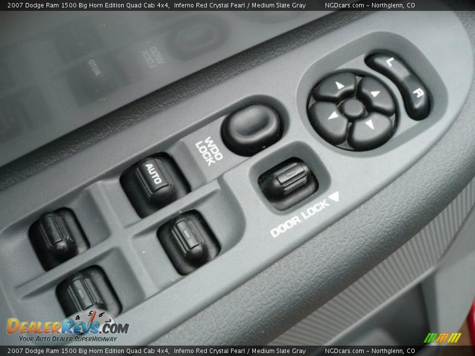 2007 Dodge Ram 1500 Big Horn Edition Quad Cab 4x4 Inferno Red Crystal Pearl / Medium Slate Gray Photo #8