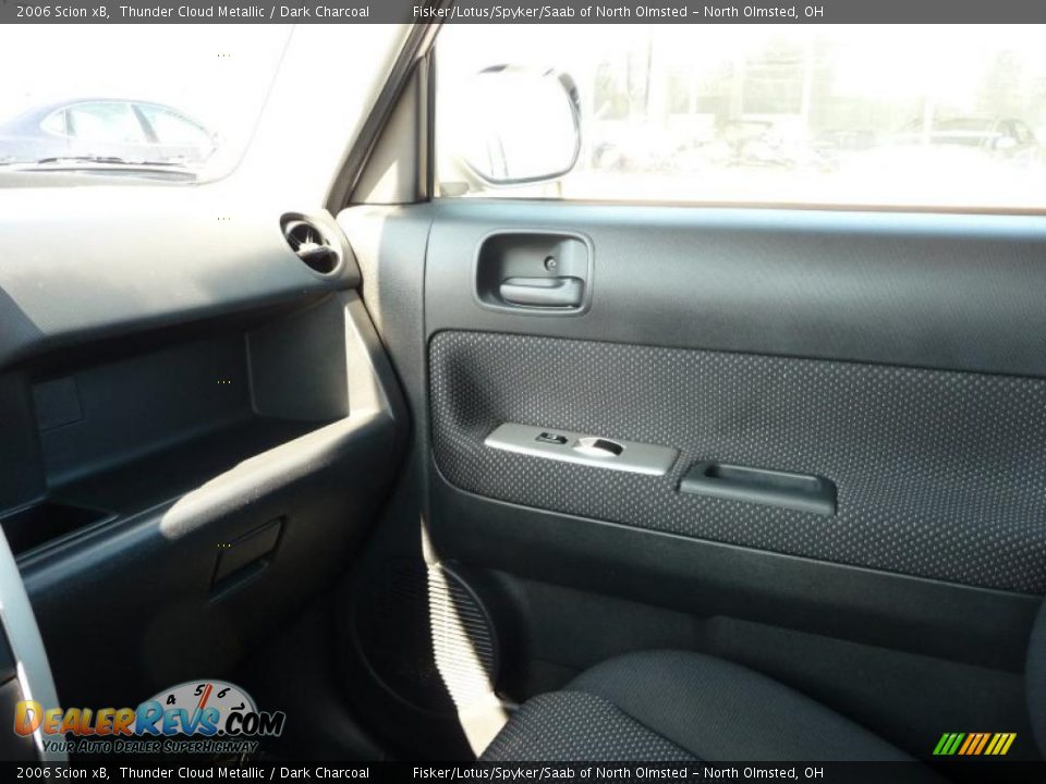 2006 Scion xB Thunder Cloud Metallic / Dark Charcoal Photo #18