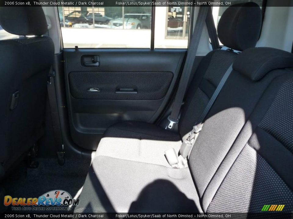 2006 Scion xB Thunder Cloud Metallic / Dark Charcoal Photo #20