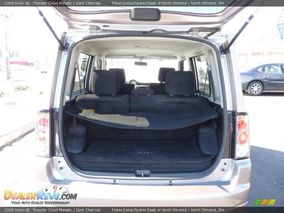 2006 Scion xB Thunder Cloud Metallic / Dark Charcoal Photo #22