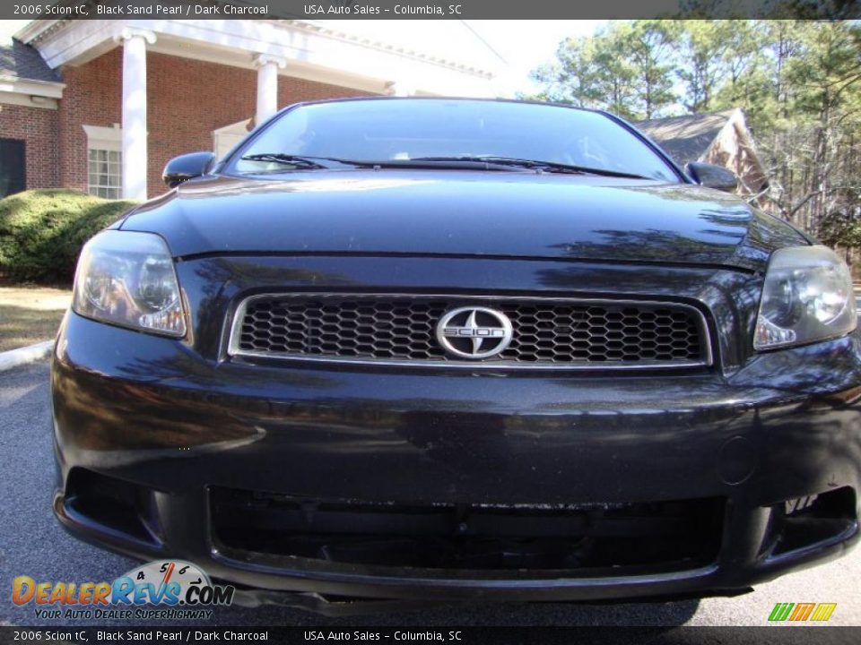 2006 Scion tC Black Sand Pearl / Dark Charcoal Photo #1