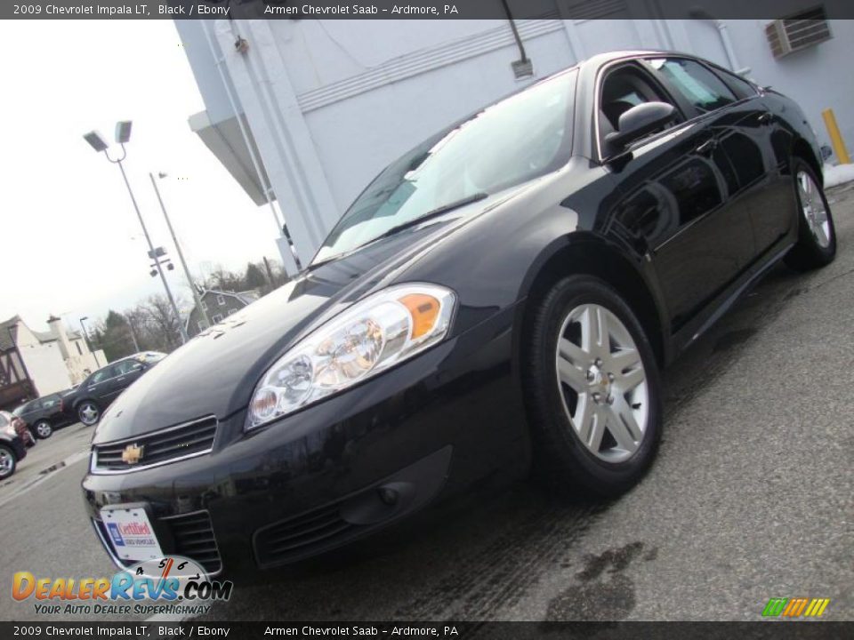2009 Chevrolet Impala LT Black / Ebony Photo #1