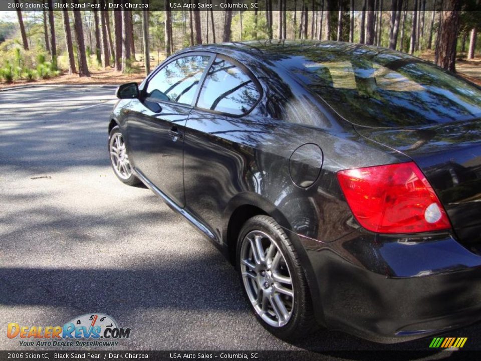 2006 Scion tC Black Sand Pearl / Dark Charcoal Photo #4