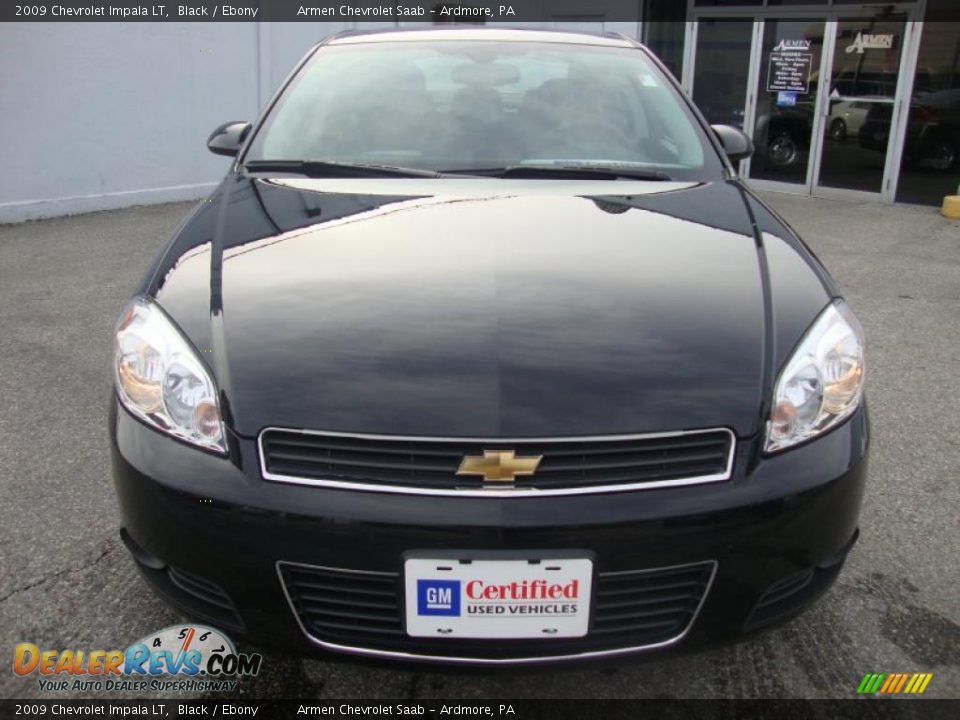 2009 Chevrolet Impala LT Black / Ebony Photo #3