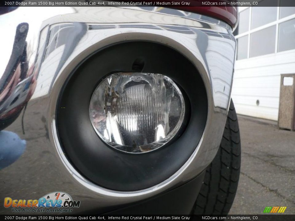 2007 Dodge Ram 1500 Big Horn Edition Quad Cab 4x4 Inferno Red Crystal Pearl / Medium Slate Gray Photo #20