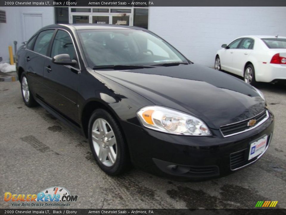 2009 Chevrolet Impala LT Black / Ebony Photo #4