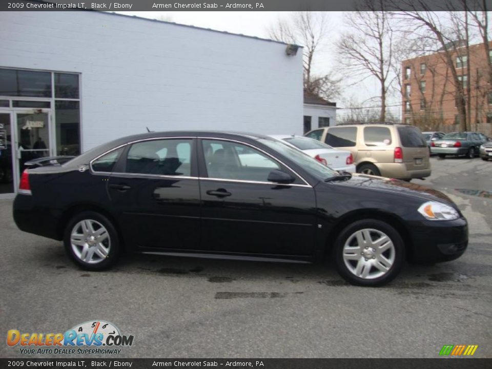 2009 Chevrolet Impala LT Black / Ebony Photo #6