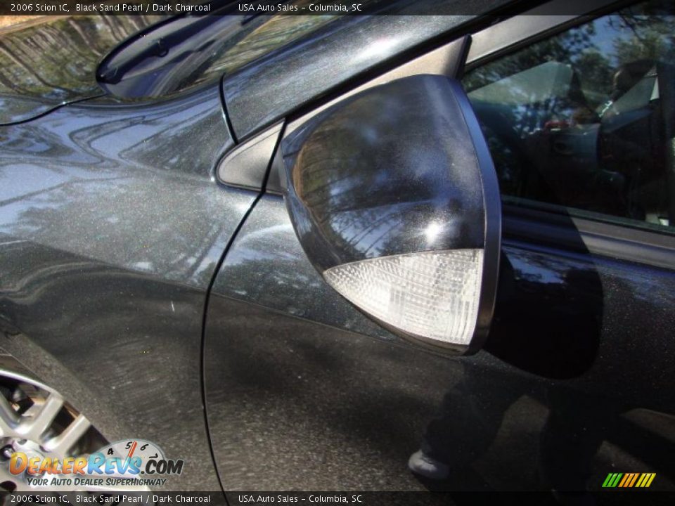 2006 Scion tC Black Sand Pearl / Dark Charcoal Photo #9