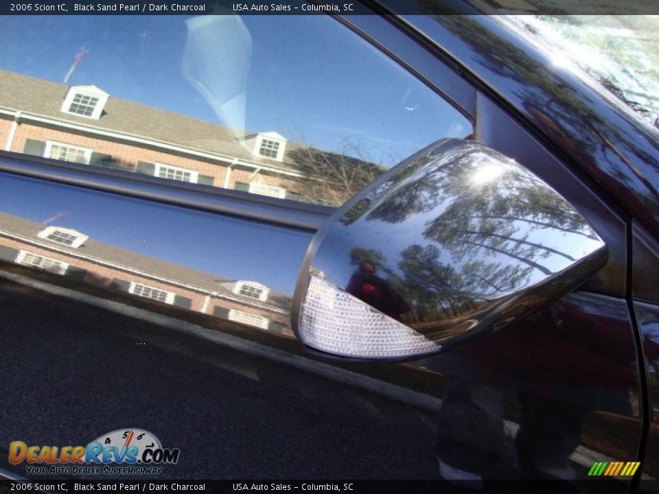 2006 Scion tC Black Sand Pearl / Dark Charcoal Photo #16