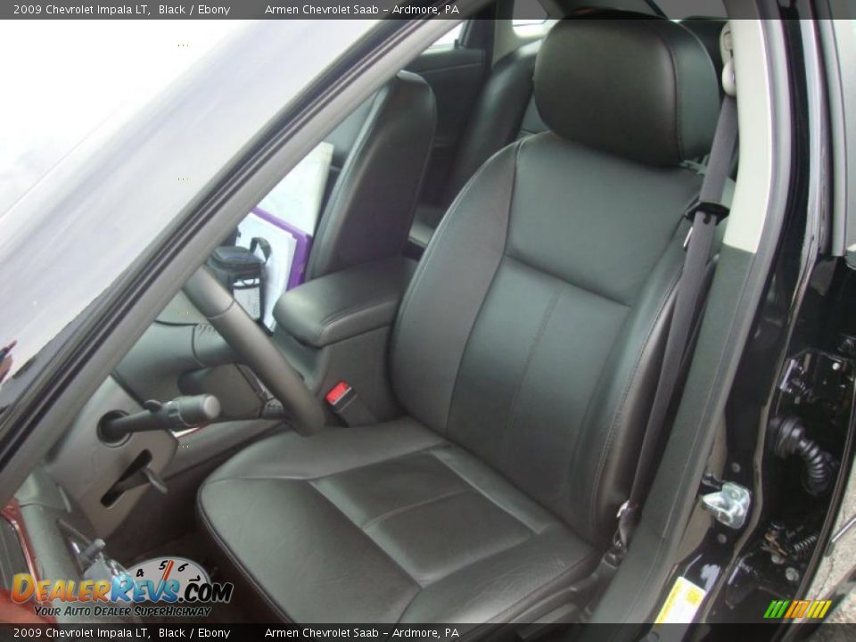 2009 Chevrolet Impala LT Black / Ebony Photo #15