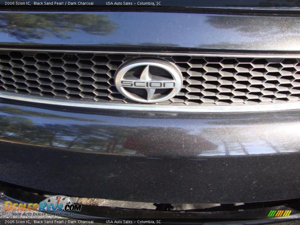 2006 Scion tC Black Sand Pearl / Dark Charcoal Photo #20