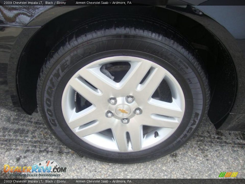 2009 Chevrolet Impala LT Black / Ebony Photo #25