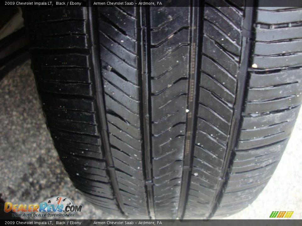 2009 Chevrolet Impala LT Black / Ebony Photo #26
