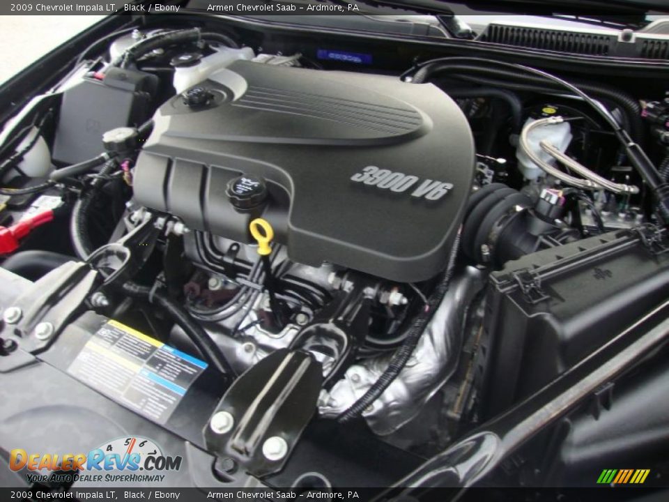 2009 Chevrolet Impala LT Black / Ebony Photo #28