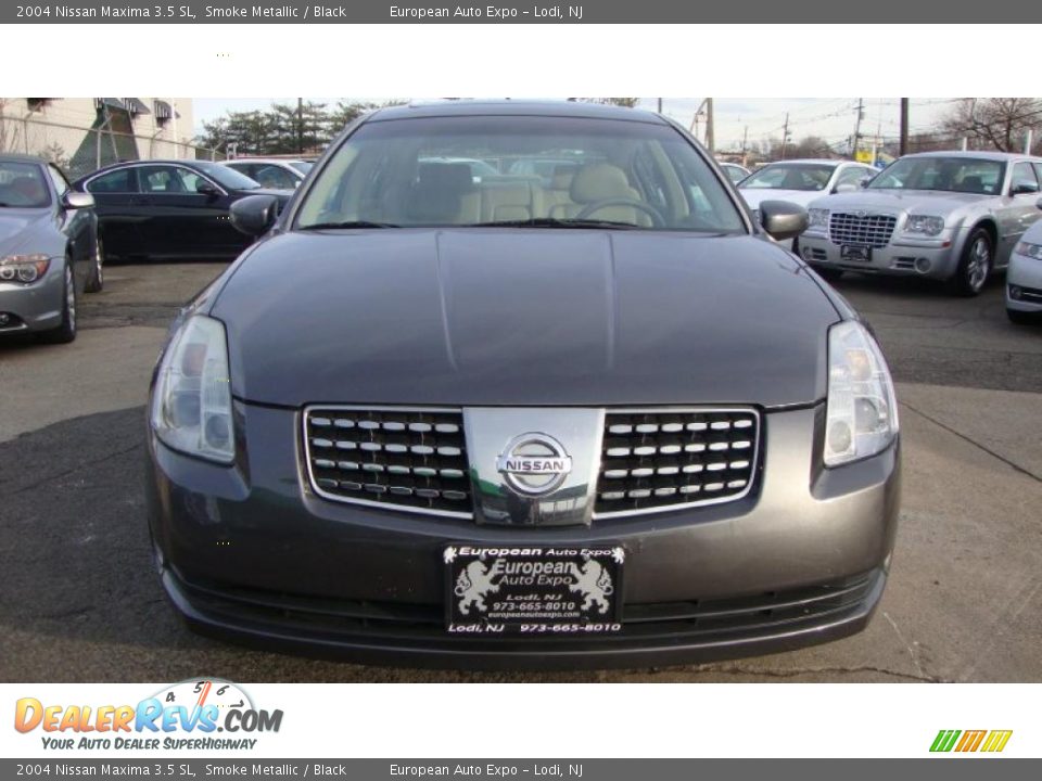 2004 Nissan Maxima 3.5 SL Smoke Metallic / Black Photo #3