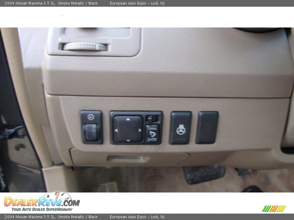 2004 Nissan Maxima 3.5 SL Smoke Metallic / Black Photo #6