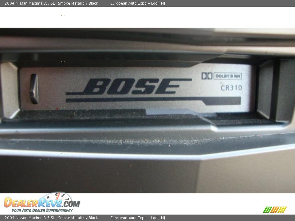 2004 Nissan Maxima 3.5 SL Smoke Metallic / Black Photo #9