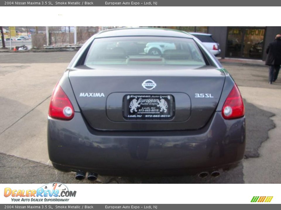 2004 Nissan Maxima 3.5 SL Smoke Metallic / Black Photo #15